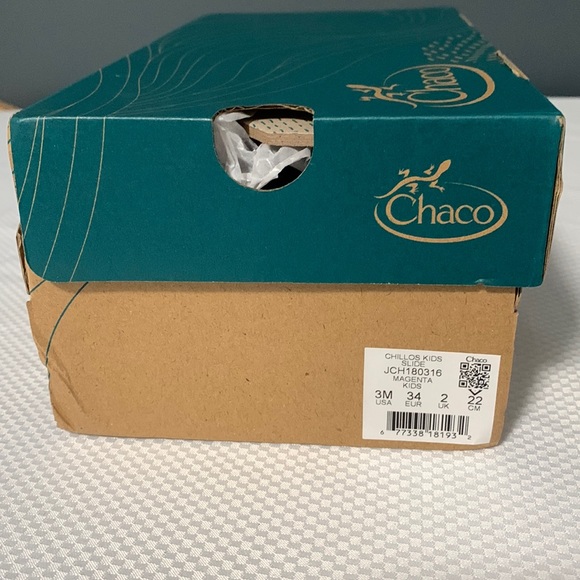 NEW CHACO KIDS CHILLOS SLIDE SIZE: 3M - Picture 8 of 8